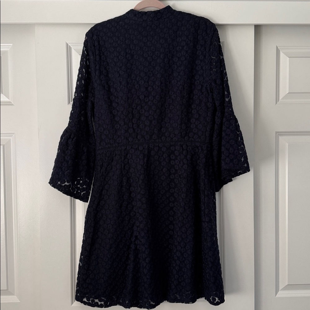 Banana Republic Textured Navy Dress Size: 12 NWOT - Picture 6 of 6